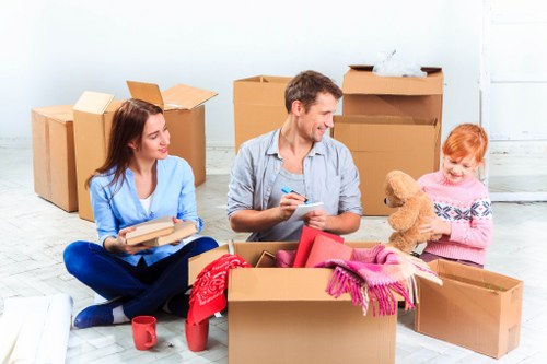 Local van transport for furniture and boxes in Kentish Town