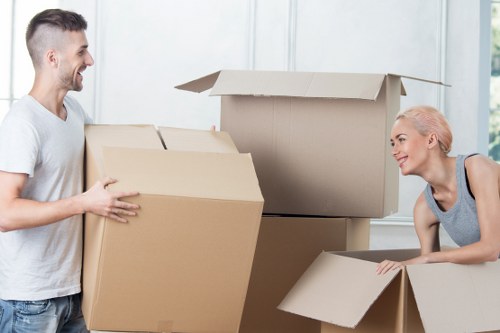 Kentish Town removal van helping with home and business moves